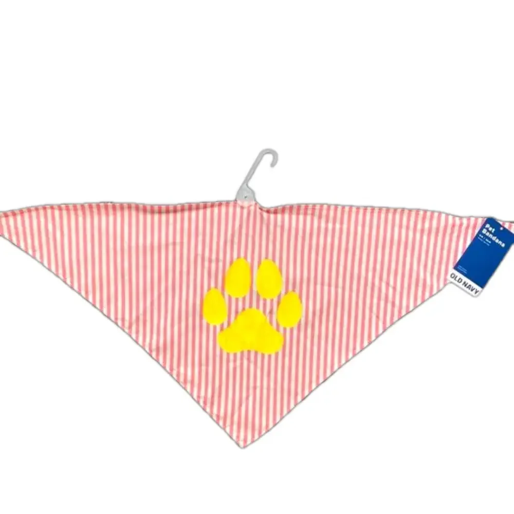Pet Dog Paw Print Bandana - Brand New